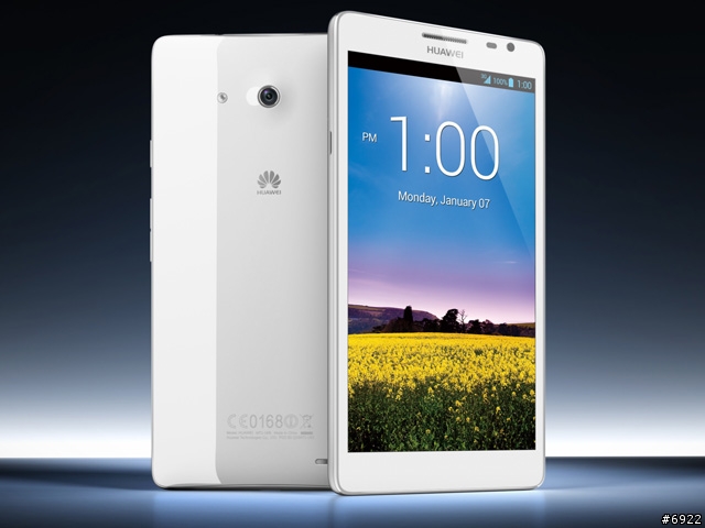 HUAWEI發表5吋四核FHD螢幕旗艦款Ascend D2與6.1吋螢幕Mate