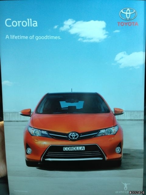 下一代Corolla與大家分享