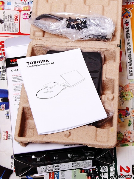 分享可以殺雞取卵-3年保的Toshiba 黑靚潮 750GB USB3.0 2.5吋行動硬碟