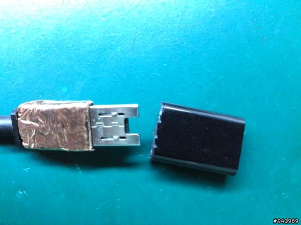 OTG 線 DIY 成功 ( Padfone2 )