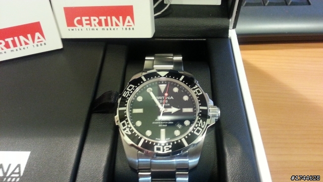 [開箱文] 窮人的水鬼，CERTINA DS Action Diver
