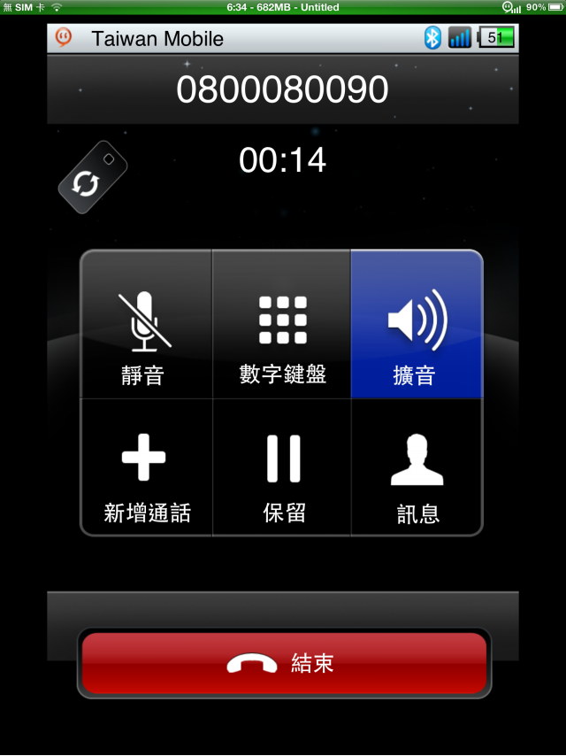 【分享】這可能是視網膜(Retina)螢幕中第一台可同時導航及語音通話的NEW IPAD