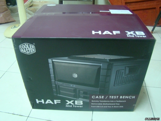 (圖多)酷媽巨型平躺機殼HAF-XB+Z77 MPOWER+I5 3570K 開箱(老電腦升級)