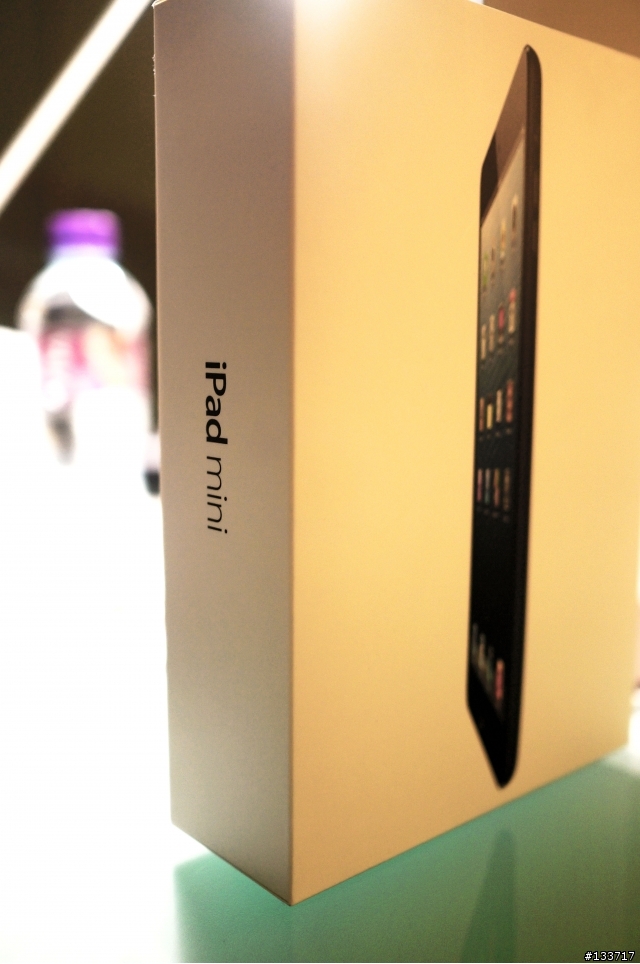 [開箱]剛在香港買到iPad mini 32G Wifi+LTE Black