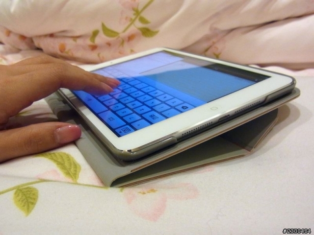 【開2箱】iPad mini漂釀機身&質感書本式皮衣
