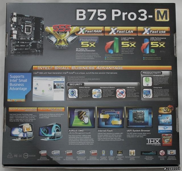 麻雀雖小、五臟俱全 - ASRock 華擎 B75 Pro3-M 開箱評測