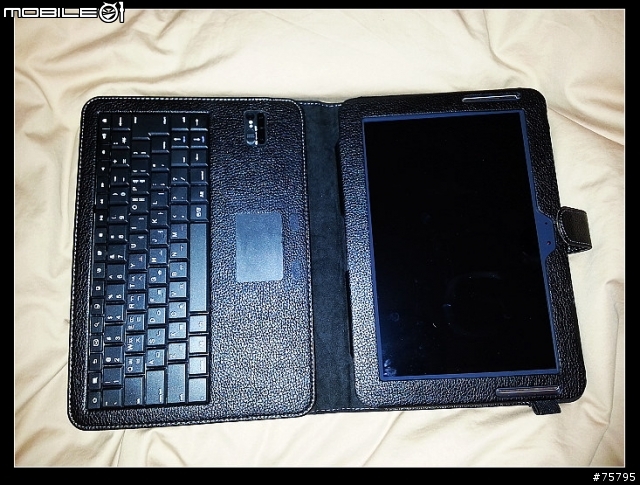 [ 開箱 ] (NOTE 10.1 用) 來分享一下新入手的"Modison"Bluetooth touchpad Keyboard case