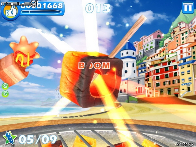 [iOS][遊戲評測][串串喵] 放下屠刀，换上叉串，不切西瓜愛串燒的超可愛「串串喵」