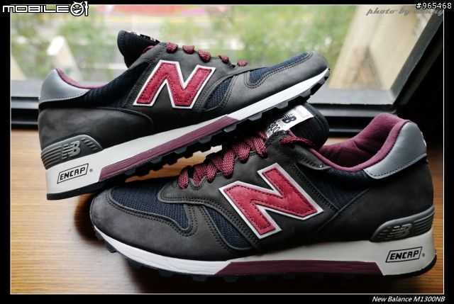 [開箱] New Balance M1300CL-NB “Made in USA” 酒紅/深灰 配色
