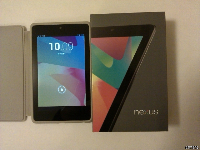 日本版 Nexus 7 購入 !!  日幣一直貶..... 價錢很漂亮 !!