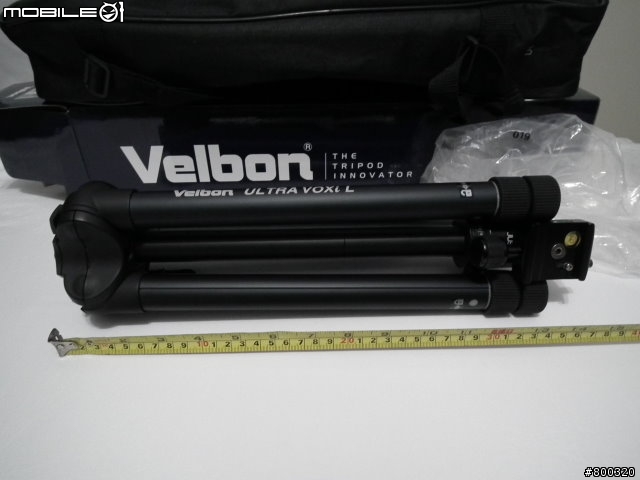[開箱] 輕量化旅行伴侶 Velbon Ultra Voxi L 金鐘 五節 鎂鋁合金 腳架