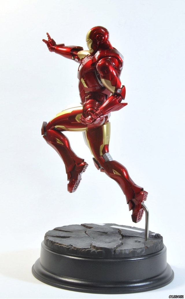分享！鋼鐵人馬克七雕像～