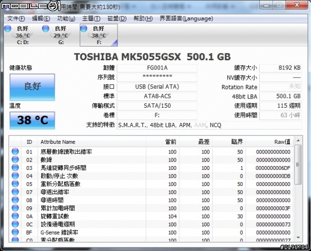 [AKiTiO  FD2500  USB3.0 外接盒 ]開箱小測試~~