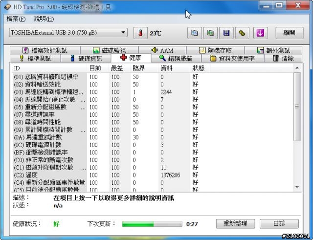 分享可以殺雞取卵-3年保的Toshiba 黑靚潮 750GB USB3.0 2.5吋行動硬碟