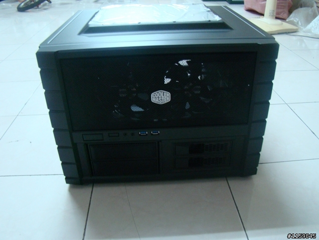 (圖多)酷媽巨型平躺機殼HAF-XB+Z77 MPOWER+I5 3570K 開箱(老電腦升級)