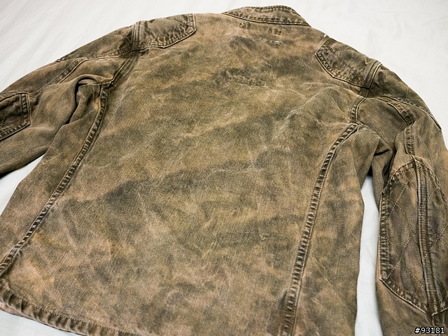 DENIM&SUPPLY 重磅刷舊騎士夾克(補實穿)