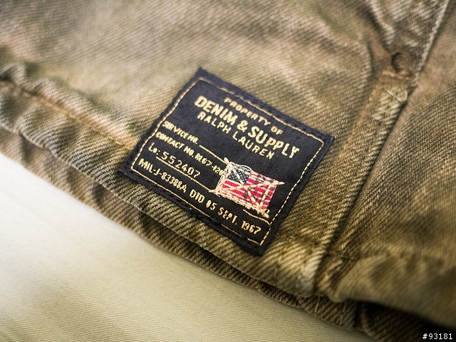 DENIM&SUPPLY 重磅刷舊騎士夾克(補實穿)