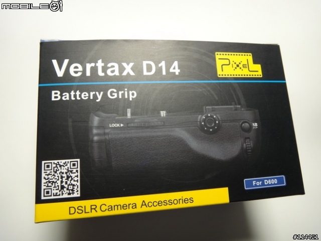 【分享開箱】2013 新年小開箱 品色 Pixel 副廠電池手把 Vertax D14 for Nikon D600
