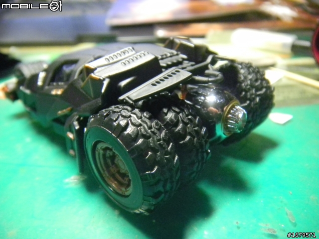 [開盒]HOTWHEEL 1/50 黑暗騎士 TUMBLER 跟BAT 開盒
