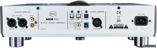 值得一探的一體機, BMC Pure DAC(SabreDAC可解DSD)