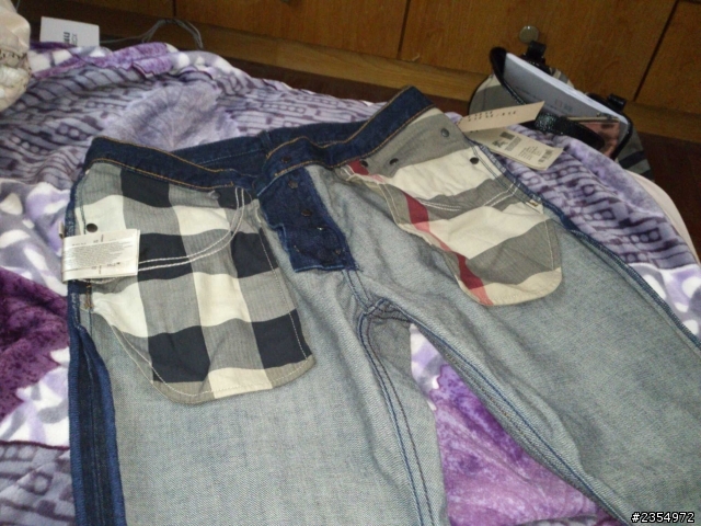 Burberry brit 牛仔褲 簡易開箱