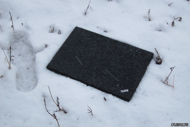自製LENOVO SL410簡易防寒防雪測試
