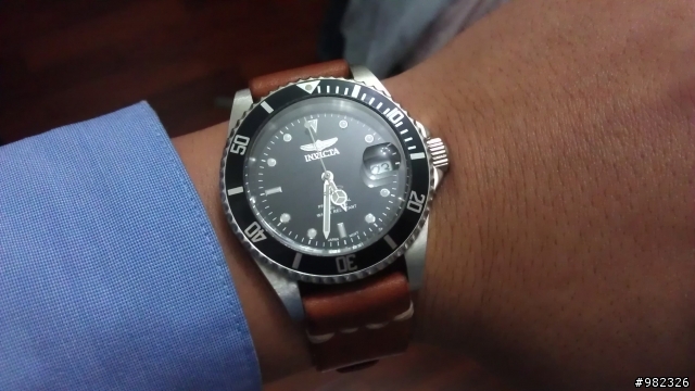 invicta 8926 上手工皮帶…感覺不一樣