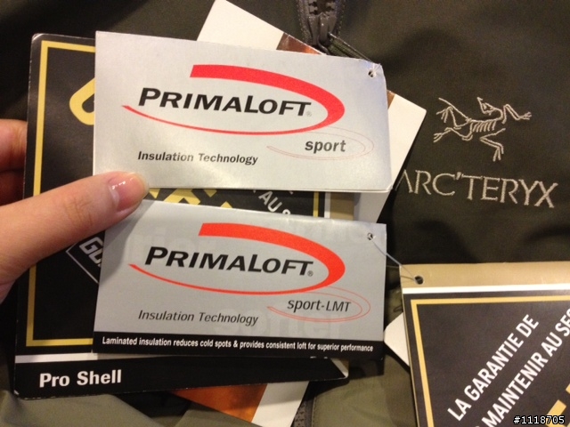 primaloft sport   VS  primaloft sport-LMT
