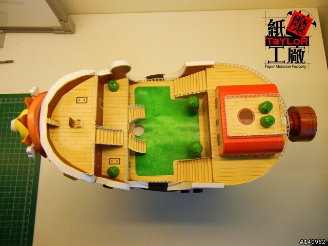 【作品分享】千陽號~紙模型~