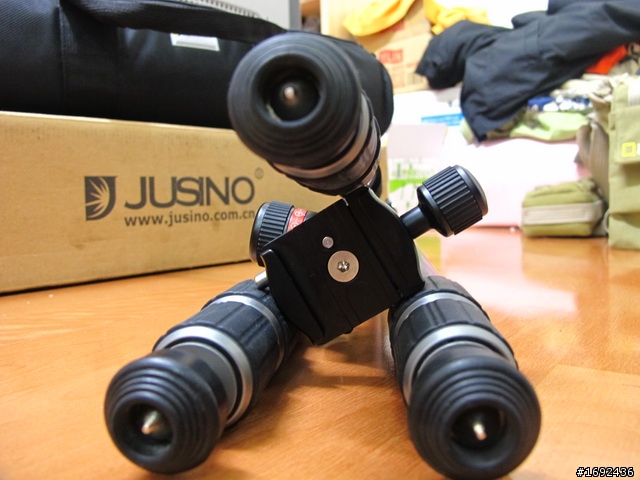 [開箱]佳鑫悅 JUSINO TK-283C 三節 碳纖維 腳架