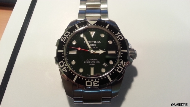 [開箱文] 窮人的水鬼，CERTINA DS Action Diver