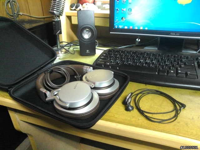 今年的工作獎金─SONY MDR-1R(銀)
