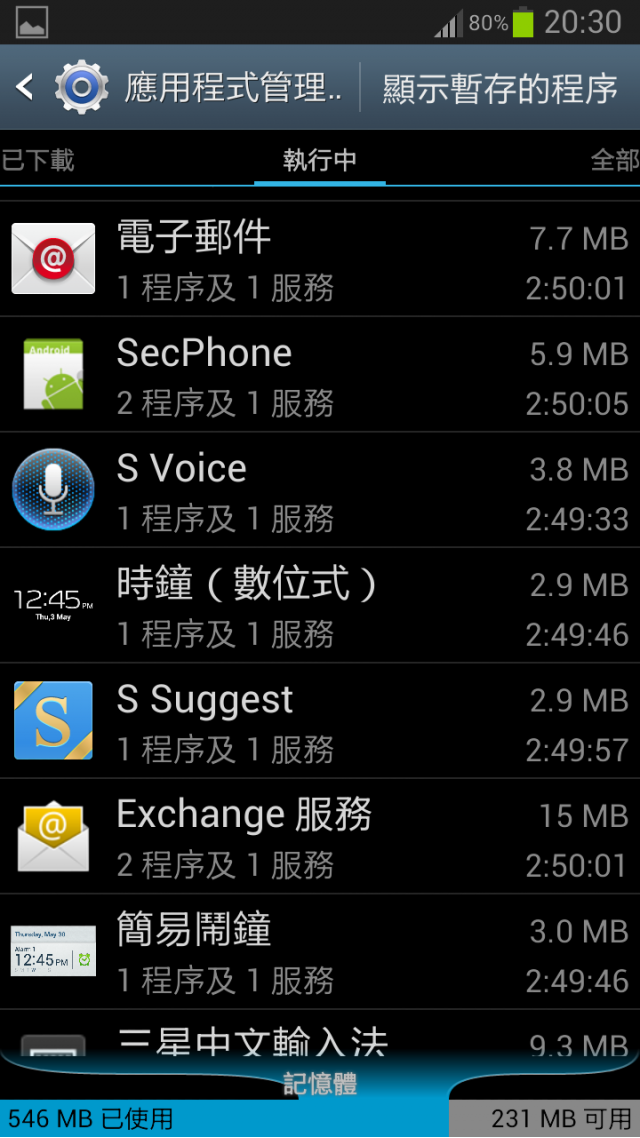 請教Samsung S3程式不斷重新啟動問題