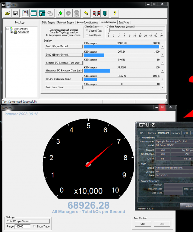 CORSAIR Force GS 240GB單款與Raid0 SSD效能實測
