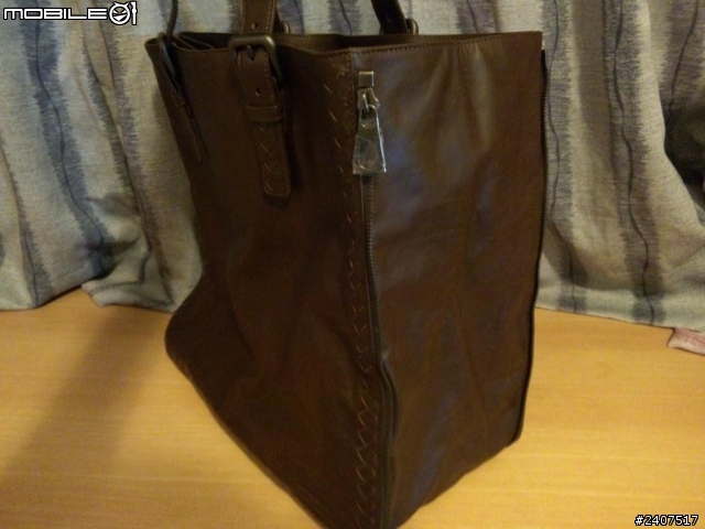 [開箱] Bottega Veneta（BV） 深啡色男Tote Bag