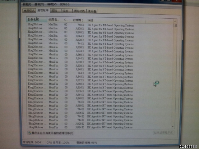 電腦運行遊戲時CPU 記憶體滿載