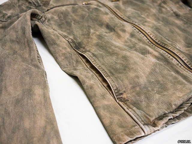 DENIM&SUPPLY 重磅刷舊騎士夾克(補實穿)