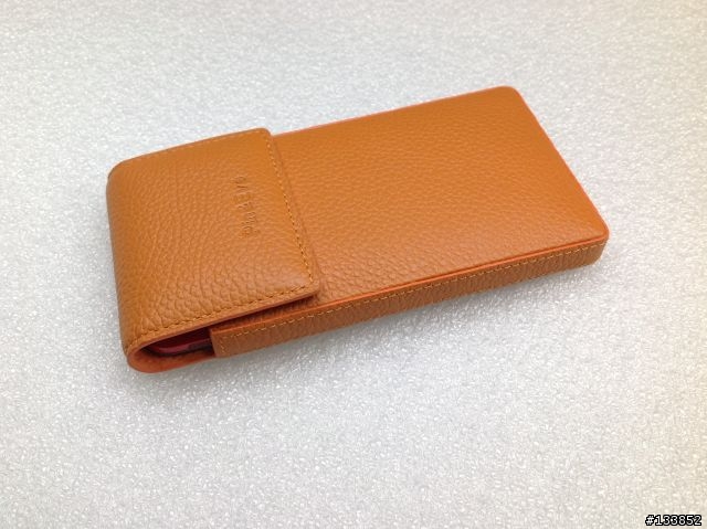 【開箱】 HTC Butterfly訂製之手工皮套入手!