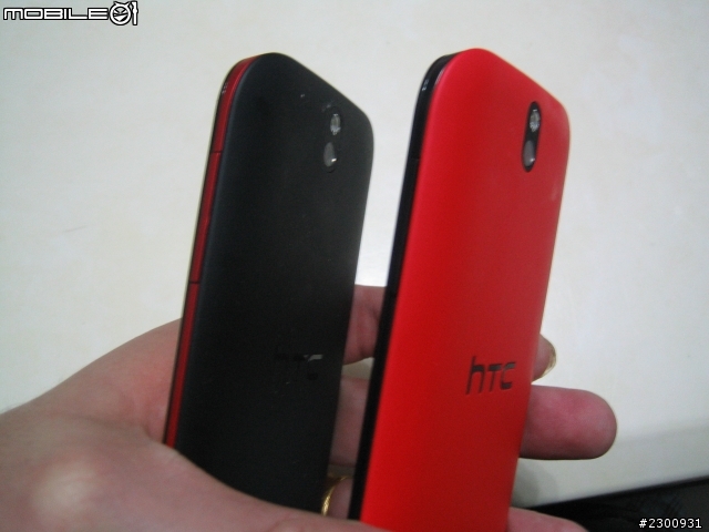 HTC ONE SV紅黑雙機背蓋互換(附圖)