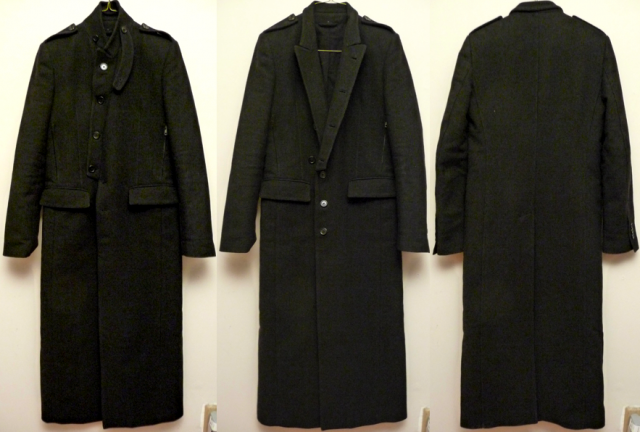 [分享] Ann Demeulemeester 毛呢大衣