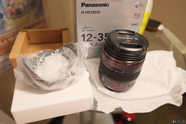 趁日圓貶值購入Panasonic GX 12-35mm F2.8開箱(補上回台灣刷卡帳單)
