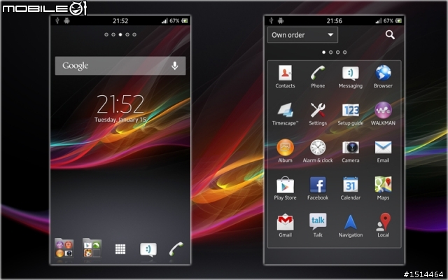【分享】[01-16新增]Xperia Jelly Bean New Home (版本5.1.S.0.0)