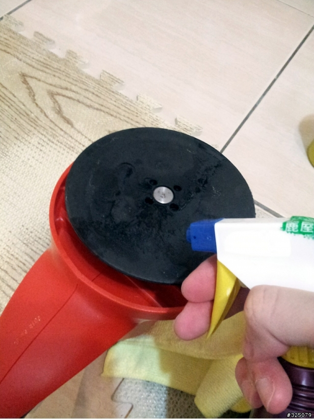 -簡易改裝分享-  我也有可換棉盤的DA打蠟機! 百工KP600 up to KP600 Pro