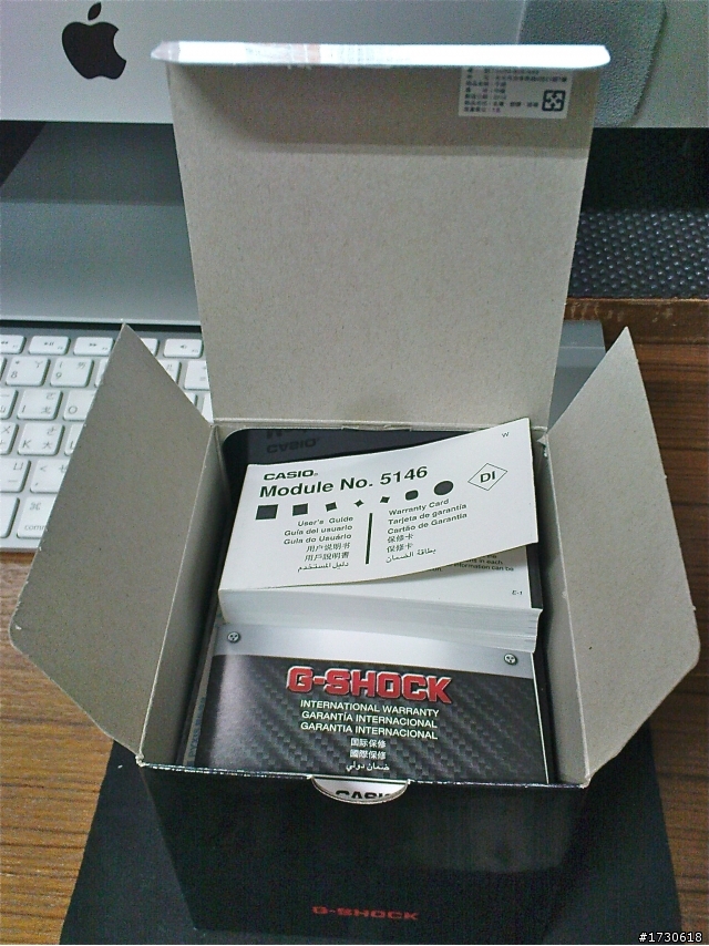 〔開箱〕My little brother's birthday gift. G-SHOCK GA-110RG-1A 限量玫瑰金
