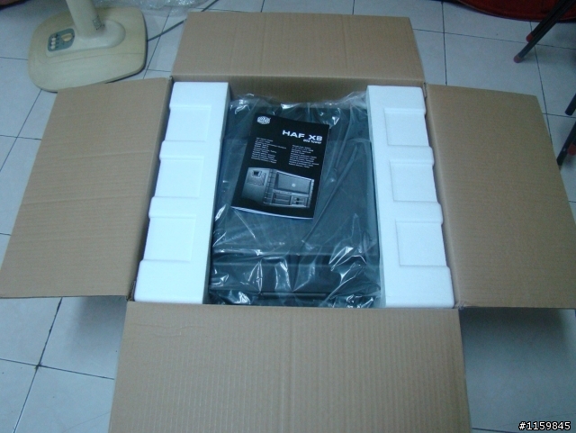(圖多)酷媽巨型平躺機殼HAF-XB+Z77 MPOWER+I5 3570K 開箱(老電腦升級)