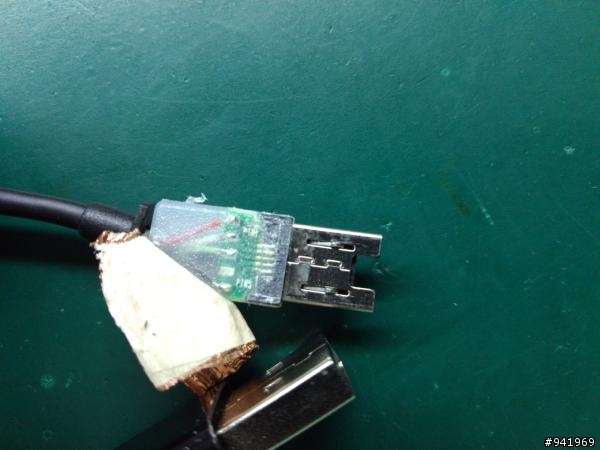 OTG 線 DIY 成功 ( Padfone2 )