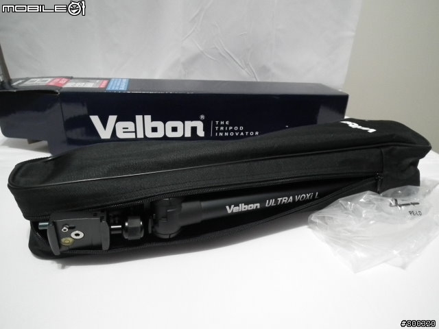 [開箱] 輕量化旅行伴侶 Velbon Ultra Voxi L 金鐘 五節 鎂鋁合金 腳架