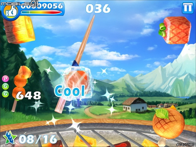 [iOS][遊戲評測][串串喵] 放下屠刀，换上叉串，不切西瓜愛串燒的超可愛「串串喵」