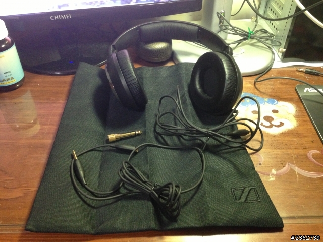 ［開箱］人生中的第一支耳罩 Sennheiser  HD-449