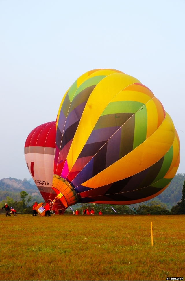 2013臺南冬季熱氣球嘉年華 蓋大樓